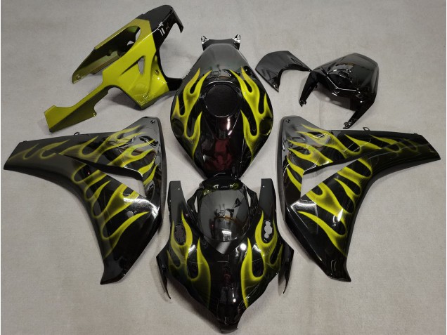 Giallo Fiamma 2008-2011 Honda CBR1000RR Carénage Moto Giallo Fiamma 2008-2011 Honda CBR1000RR Carénage Moto