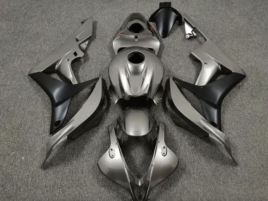 Gris Brillant & Noir 2007-2008 Honda CBR600RR Carénage Moto