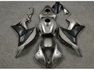Gris Brillant & Noir 2007-2008 Honda CBR600RR Carénage Moto
