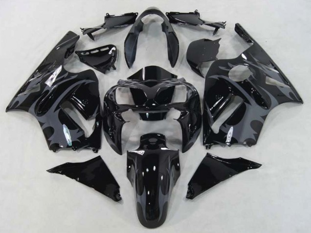 Guerrier Noir 2002-2005 Kawasaki ZX12R Carénage Moto Guerrier Noir 2002-2005 Kawasaki ZX12R Carénage Moto