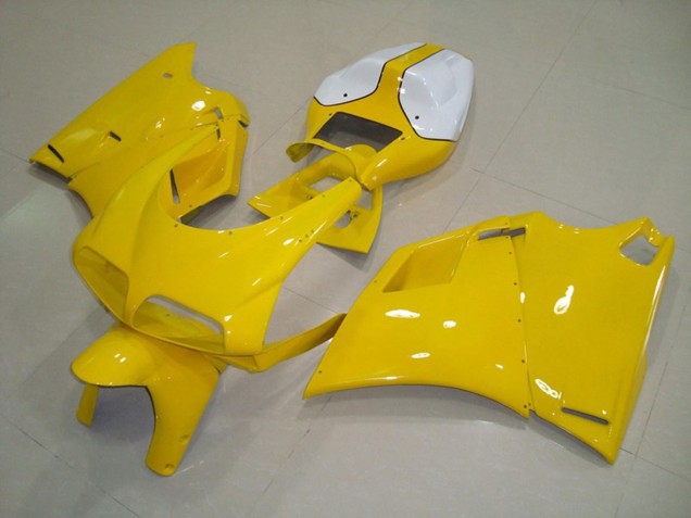 Jaune Brillant 1993-2005 Ducati 996 748 916 998 Carénage Moto Jaune Brillant 1993-2005 Ducati 996 748 916 998 Carénage Moto