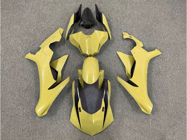 Jaune Brillant 2015-2019 Yamaha R1 Carénage Moto Jaune Brillant 2015-2019 Yamaha R1 Carénage Moto