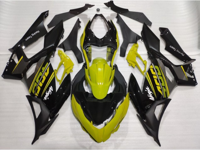 Jaune Brillant 2018-2023 Kawasaki Ninja 400 Carénage Moto Jaune Brillant 2018-2023 Kawasaki Ninja 400 Carénage Moto