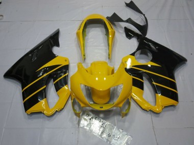 Jaune Brillant & Noir 1999-2000 Honda CBR600 F4 Carénage Moto