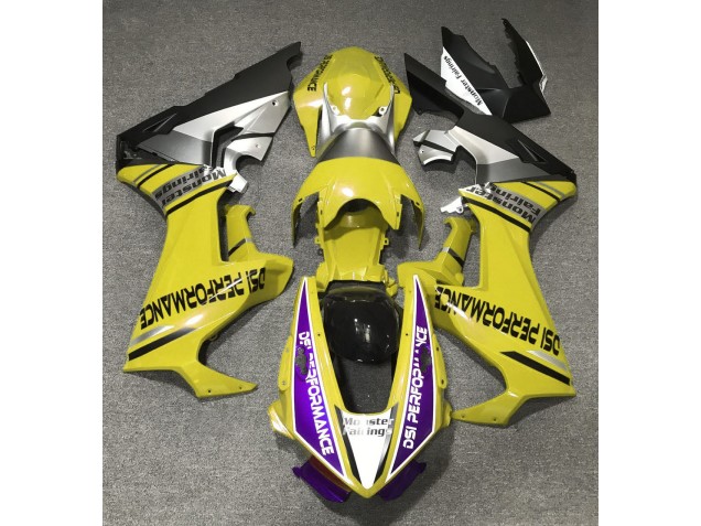 Jaune Brillant & Violet 2017-2023 Honda CBR1000RR Carénage Moto Jaune Brillant & Violet 2017-2023 Honda CBR1000RR Carénage Moto