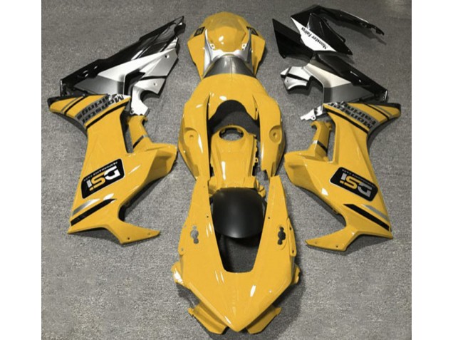 Jaune Moutarde DSI 2017-2023 Honda CBR1000RR Carénage Moto Jaune Moutarde DSI 2017-2023 Honda CBR1000RR Carénage Moto