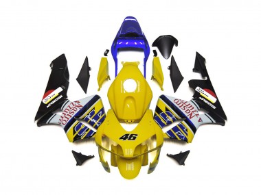 Jaune Nastro Azzurro 46 2003-2004 Honda CBR600RR Carénage Moto