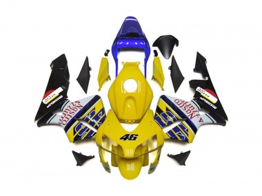Jaune Nastro Azzurro 46 2003-2004 Honda CBR600RR Carénage Moto