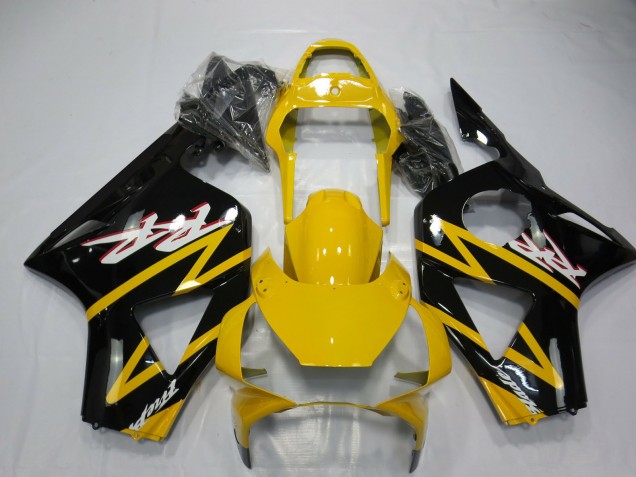Jaune & Noir 2002-2003 Honda CBR954RR Carénage Moto