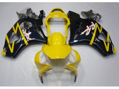 Jaune Noir 2002-2003 Honda CBR954RR Carénage Moto