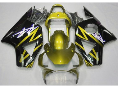 Jaune Électrique 2002-2003 Honda CBR954RR Carénage Moto
