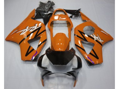 Lame Orange Foncé Brillant 2002-2003 Honda CBR954RR Carénage Moto