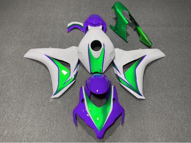Le Joker Vert & Violet Gloss 2008-2011 Honda CBR1000RR Carénage Moto Le Joker Vert & Violet Gloss 2008-2011 Honda CBR1000RR Carénage Moto