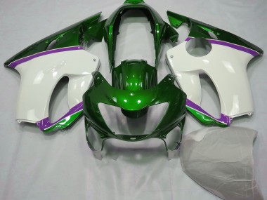 Lézard Vert & Violet 1999-2000 Honda CBR600 F4 Carénage Moto