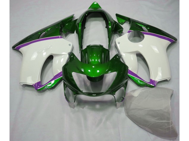 Lézard Vert & Violet 1999-2000 Honda CBR600 F4 Carénage Moto Lézard Vert & Violet 1999-2000 Honda CBR600 F4 Carénage Moto