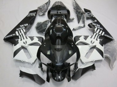 Logo Punisher Noir Mat & Blanc 2005-2006 Honda CBR600RR Carénage Moto