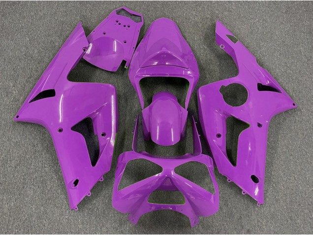 Magenta Brillant Uni 2003-2004 Kawasaki ZX6R Carénage Moto Magenta Brillant Uni 2003-2004 Kawasaki ZX6R Carénage Moto