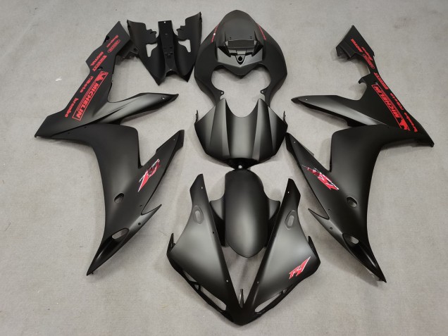 Mat & Rouge 2004-2006 Yamaha R1 Carénage Moto Mat & Rouge 2004-2006 Yamaha R1 Carénage Moto