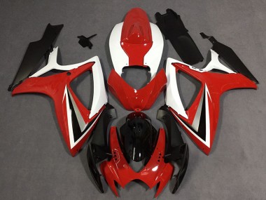 Modèle Rouge 2006-2007 Suzuki GSXR 600-750 Carénage Moto