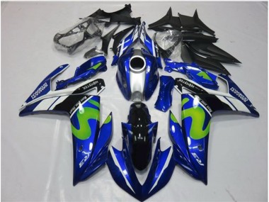 Movistar 2015-2018 Yamaha R3 Carénage Moto