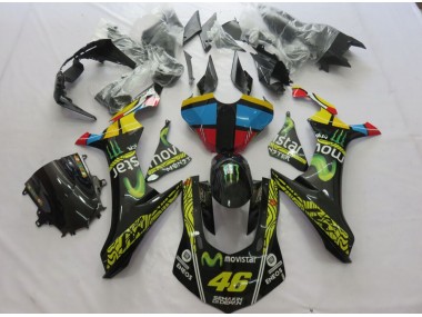 Movistar 2015-2019 Yamaha R1 Carénage Moto