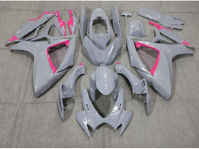 Nardo & Garniture Rose 2006-2007 Suzuki GSXR 600-750 Carénage Moto Nardo & Garniture Rose 2006-2007 Suzuki GSXR 600-750 Carénage Moto