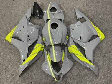 Nardo Grey E High Viz Giallo 2009-2012 Honda CBR600RR Carénage Moto