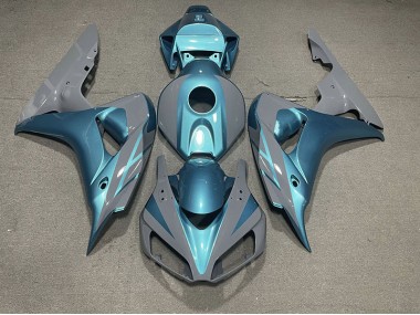 Nardo Gris & Bleu Clair 2006-2007 Honda CBR1000RR Carénage Moto