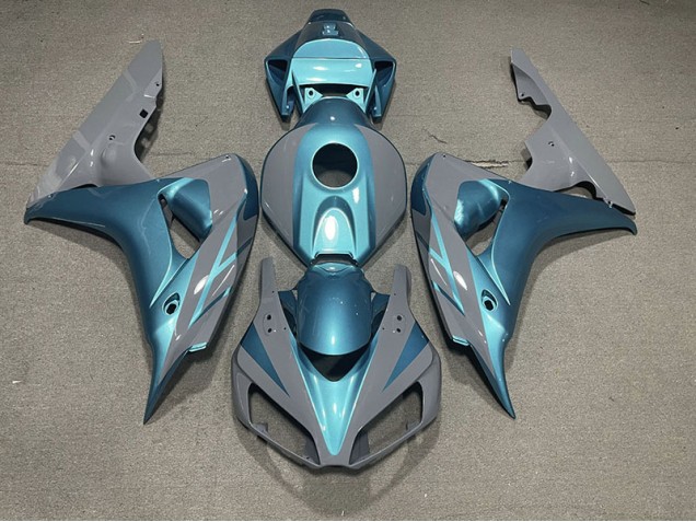 Nardo Gris & Bleu Clair 2006-2007 Honda CBR1000RR Carénage Moto Nardo Gris & Bleu Clair 2006-2007 Honda CBR1000RR Carénage Moto