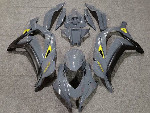 Nardo Gris & Noir 2016-2019 Kawasaki ZX10R Carénage Moto Nardo Gris & Noir 2016-2019 Kawasaki ZX10R Carénage Moto