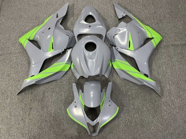 Nardo Gris & Vert 2009-2012 Honda CBR600RR Carénage Moto