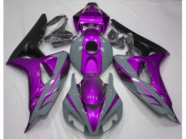 Nardo Gris & Violet 2006-2007 Honda CBR1000RR Carénage Moto