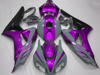Nardo Gris & Violet 2006-2007 Honda CBR1000RR Carénage Moto