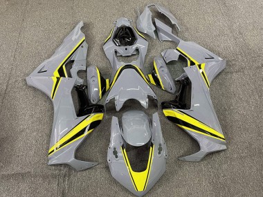 Nardo À Rayures Jaunes 2017-2023 Honda CBR1000RR Carénage Moto