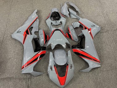 Nardo À Rayures Rouges 2017-2023 Honda CBR1000RR Carénage Moto