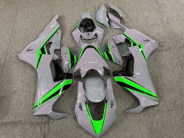 Nardo À Rayures Vertes 2017-2023 Honda CBR1000RR Carénage Moto