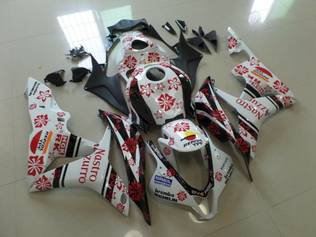 Nastro Azzurro Blanc & Rouge 2007-2008 Honda CBR600RR Carénage Moto Nastro Azzurro Blanc & Rouge 2007-2008 Honda CBR600RR Carénage Moto