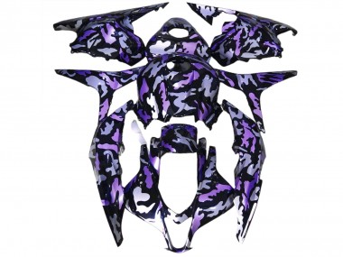 Neige Violette Camo 2009-2012 Honda CBR600RR Carénage Moto