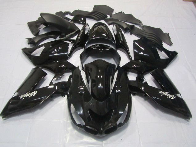 Ninja Noir 2006-2011 Kawasaki ZX14R Carénage Moto Ninja Noir 2006-2011 Kawasaki ZX14R Carénage Moto
