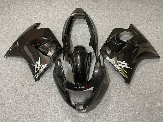 Noir & Argent 1996-2007 Honda CBR1100XX Carénage Moto Noir & Argent 1996-2007 Honda CBR1100XX Carénage Moto