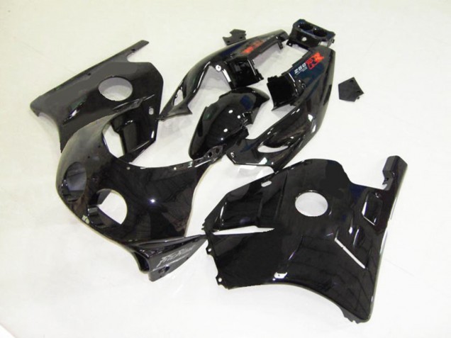 Noir Brillant 1990-1998 Honda CBR250RR Carénage Moto Noir Brillant 1990-1998 Honda CBR250RR Carénage Moto