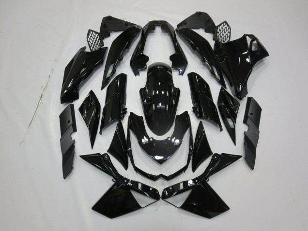 Noir Brillant 2010-2013 Kawasaki Z1000 Carénage Moto Noir Brillant 2010-2013 Kawasaki Z1000 Carénage Moto
