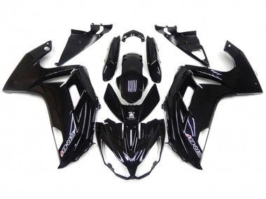 Noir Brillant 2012-2014 Kawasaki ER6F Carénage Moto
