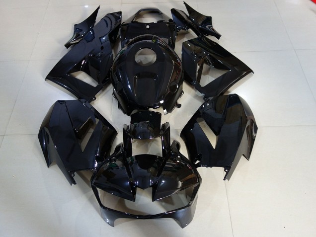 Noir Brillant 2013-2023 Honda CBR600RR Carénage Moto Noir Brillant 2013-2023 Honda CBR600RR Carénage Moto