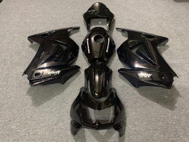 Noir Brillant OEM 2008-2012 Kawasaki Ninja 250 Carénage Moto Noir Brillant OEM 2008-2012 Kawasaki Ninja 250 Carénage Moto