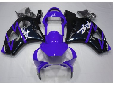 Noir Brillant & Violet 2002-2003 Honda CBR954RR Carénage Moto