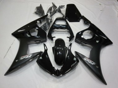 Noir Mat 2003-2004 Yamaha R6 Carénage Moto