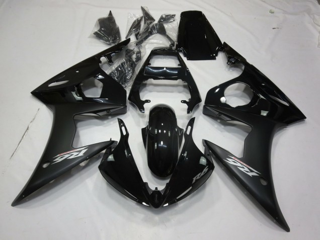 Noir Mat 2003-2004 Yamaha R6 Carénage Moto