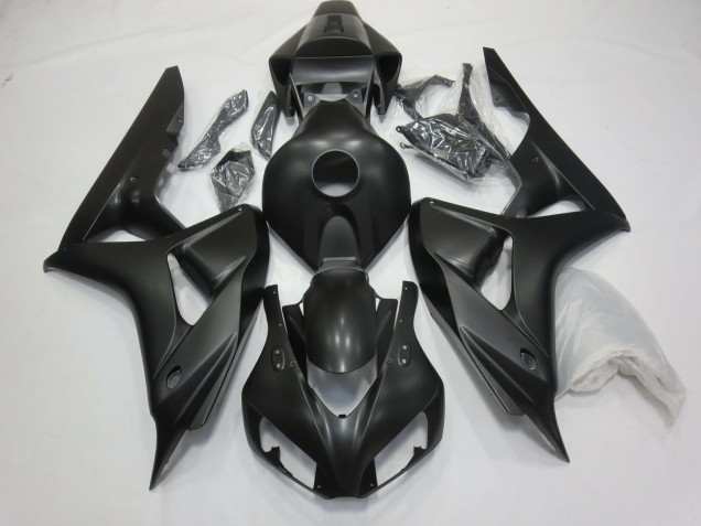 Noir Mat 2006-2007 Honda CBR1000RR Carénage Moto Noir Mat 2006-2007 Honda CBR1000RR Carénage Moto