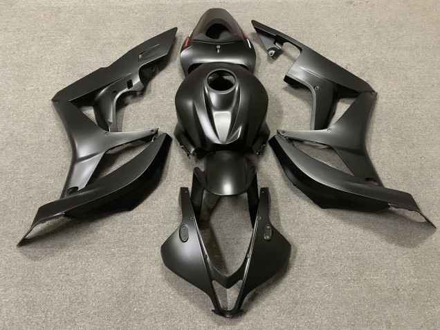 Noir Mat 2007-2008 Honda CBR600RR Carénage Moto Noir Mat 2007-2008 Honda CBR600RR Carénage Moto
